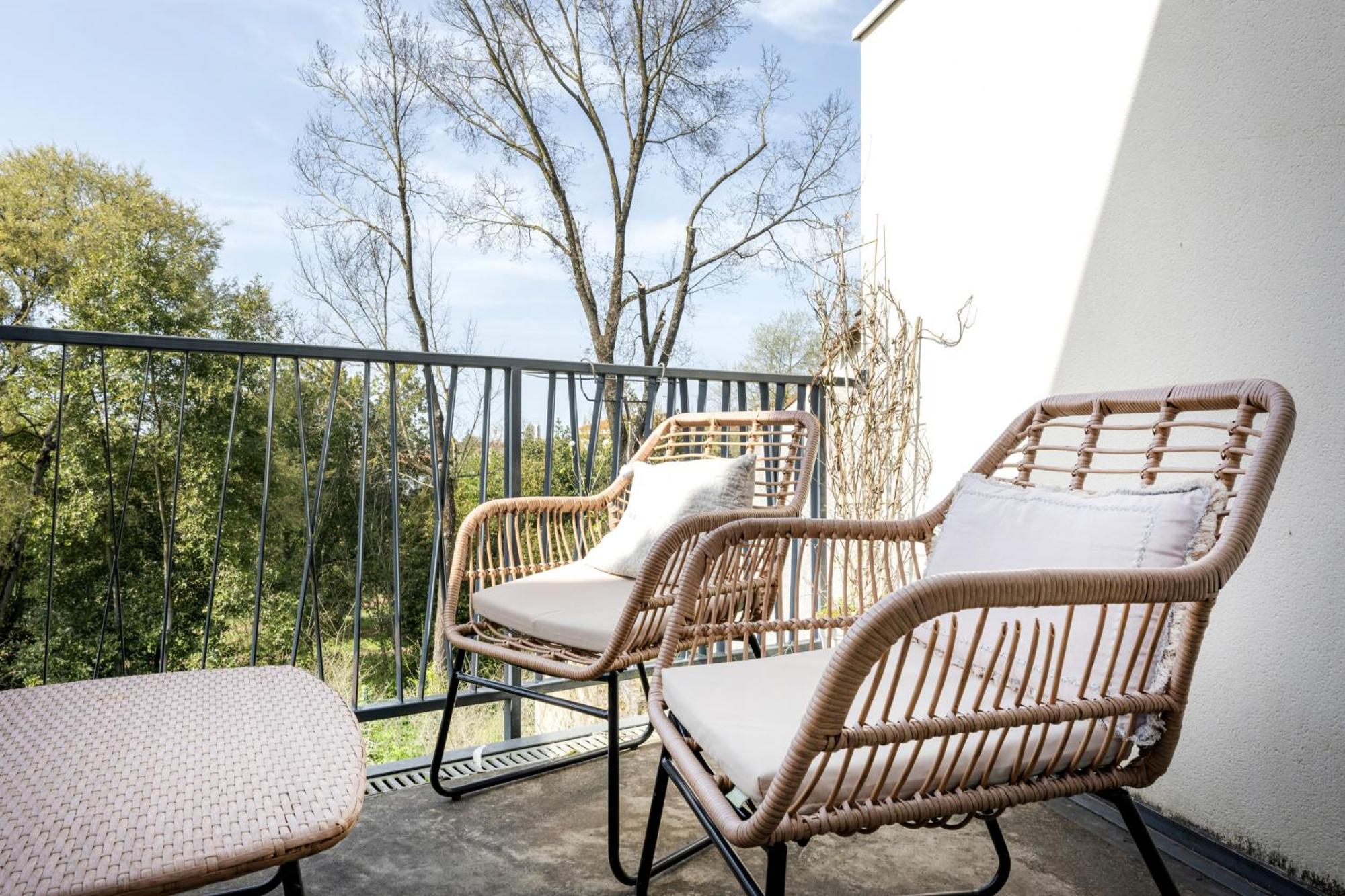 Ferienwohnung Les Terrasses De Louise Bordeaux Exterior foto