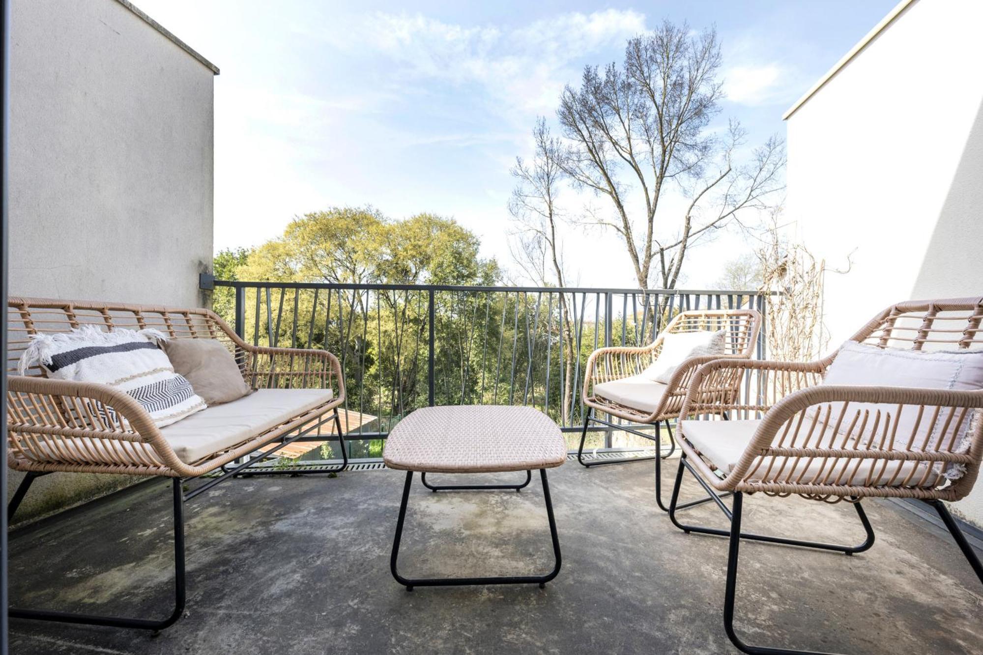 Ferienwohnung Les Terrasses De Louise Bordeaux Exterior foto